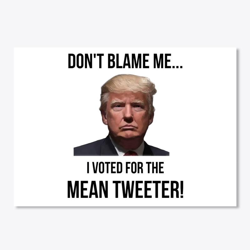 Don't Blame Me...